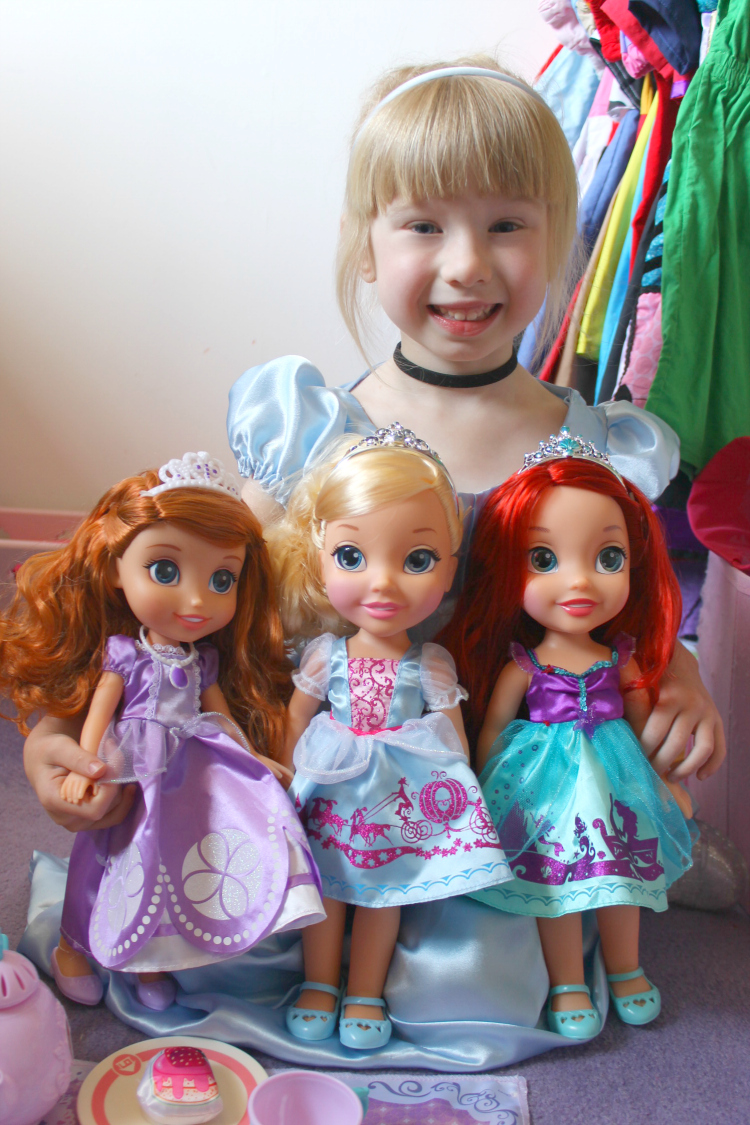 Cocktails in Teacups Disney Life Parenting Travel Blog Disney Toddler Dolls Jakks Review #nationalteaday