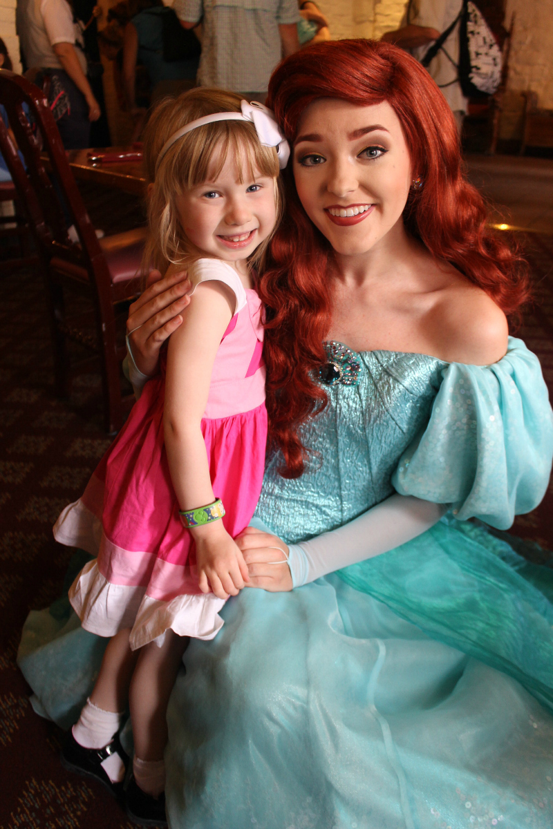 Little Miss Meets at Disney - A Ariel